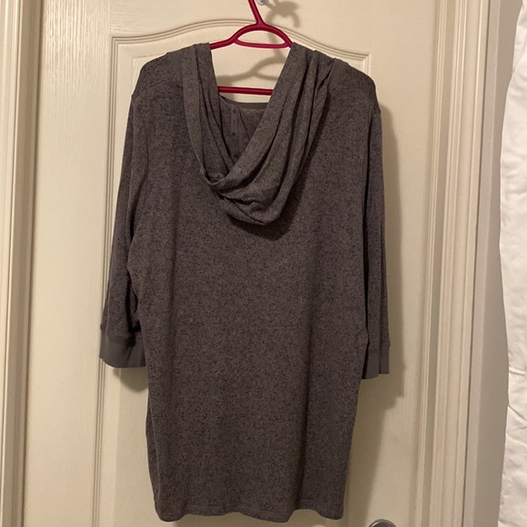 COPY - ActiveZone grey hoodie - Picture 4 of 6